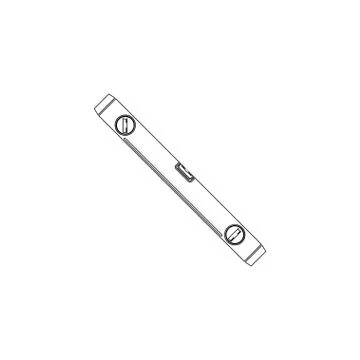 Bubble level tool. flat vector icon Stock Illustration