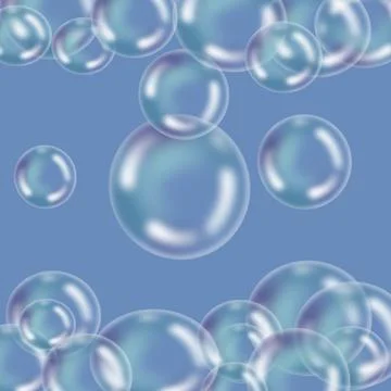 Bubble light circle Crystal soft foam Stock Illustration