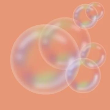 Bubble light circle Stock Illustration