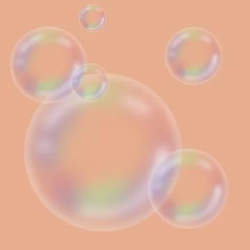 Bubble light circle Stock Illustration