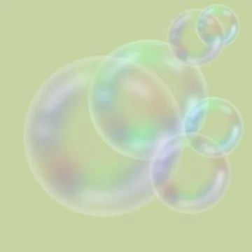Bubble light circle Stock Illustration