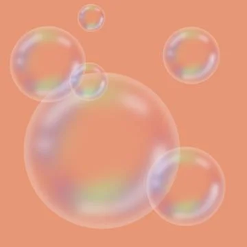 Bubble light circle Stock Illustration