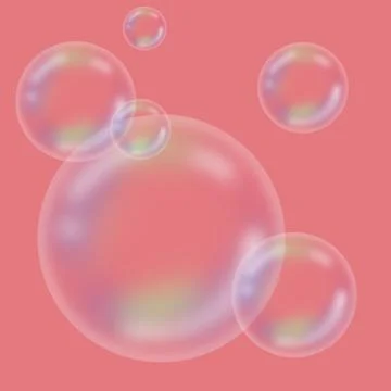 Bubble light circle Stock Illustration