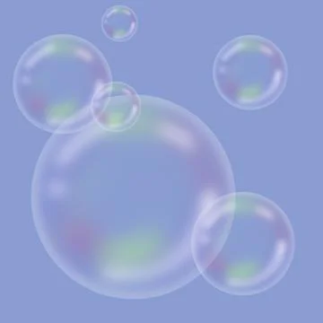 Bubble light circle Stock Illustration