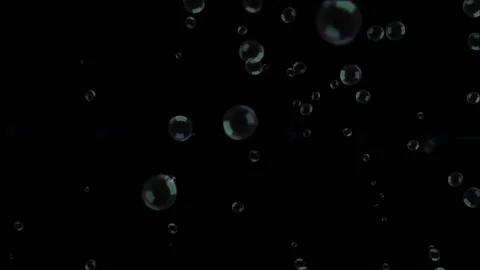 Bubble line bokeh particle light animation 스톡 동영상 146152385