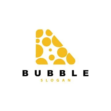 Bubble Logo, Beautiful Bubble Vector, Design Inspiration Element Stock Illustration