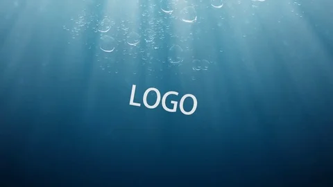 Bubble Logo Reveal After Effects素材