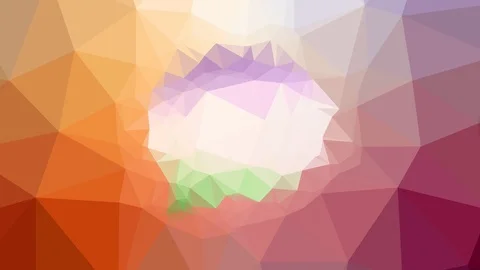 Bubble message chat appearing techno tessellation looping pulsing polygons Vídeo Stock 109235570