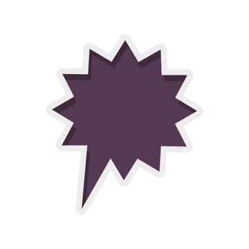 Bubble message communication icon. Vector graphic Stock Illustration