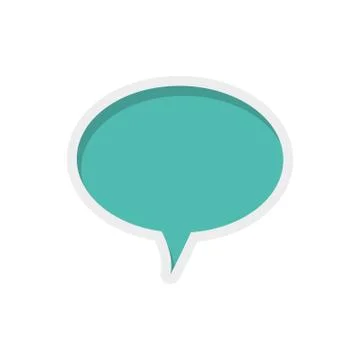 Bubble message communication icon. Vector graphic 스톡 일러스트