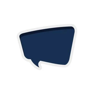 Bubble message communication icon. Vector graphic 스톡 일러스트