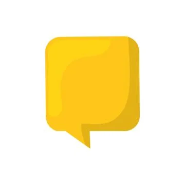Bubble message communication icon. Vector graphic Illustrazione stock