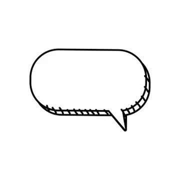 Bubble message communication icon. Vector graphic Illustrazione stock