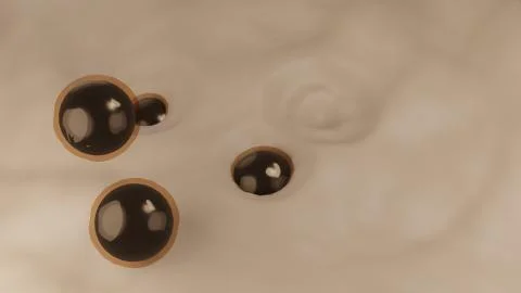 Bubble milk tea BG Stock Photos