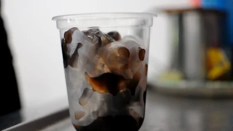 Bubble Milk Tea Stock Footage 120097264