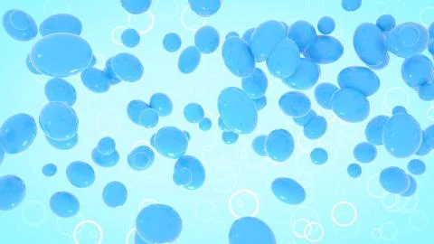 Bubble Motion Background Stock Illustration