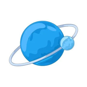 Bubble orbit illustration Stock Illustration