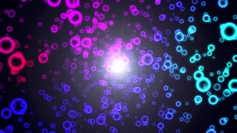 Bubble particle 스톡 동영상 300745715