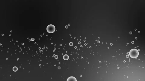 Bubble Particle Gradation Animation Motion Graphics Stock Footage 158465561