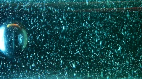 Bubble pass through thick liquid Видео 823837