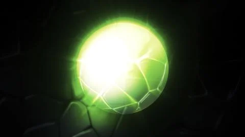 Bubble pattern background with glowing spots. Motion. 3D animation with moving 스톡 일러스트