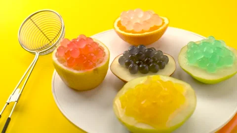 Bubble pearl tea Stock Footage 168832209