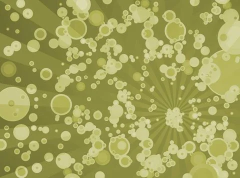 Bubble radiate yellow An abstract background with a yellowy bubble effect ... Stockfoto's