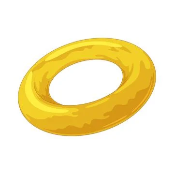 Bubble ring illustration 스톡 일러스트
