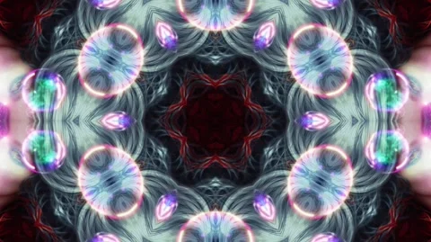 Bubble Scrub Kaleidoscope Stock Footage 245603525