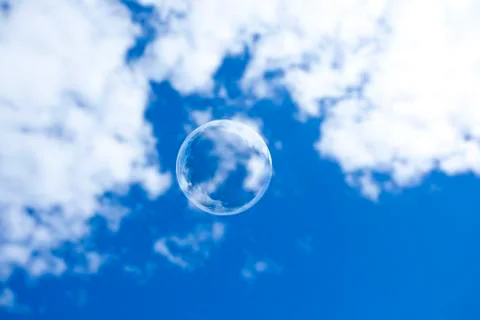 A Bubble in the sky Stock Photos
