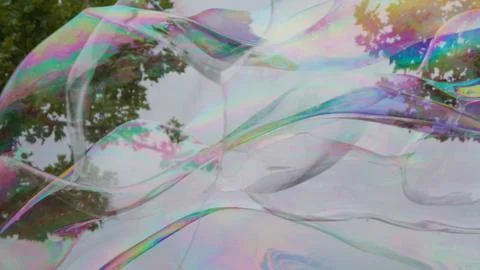 Bubble from the Sky 库存照片