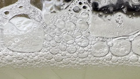 Bubble Soap Closeup Stock Footage 211166132