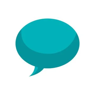 Bubble speak message communication icon.  Vector graphic 스톡 일러스트