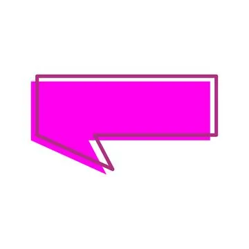 Bubble speech cloud vector communication icon comic message. Cartoon illustra Stock Illustration