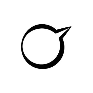 Bubble speech comic talking Stock Illustration