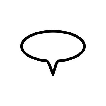 Bubble speech icon Illustrazione stock