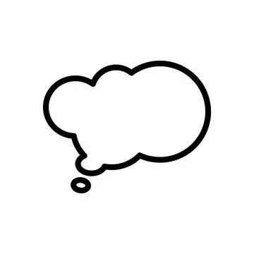 Bubble speech icon Stock Illustration