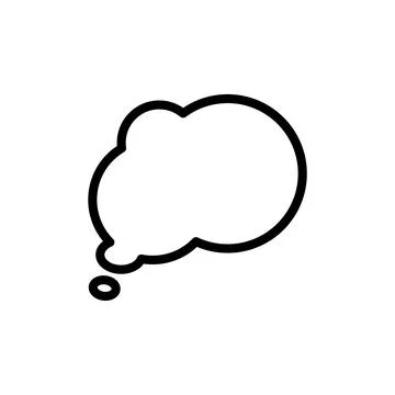 Bubble speech icon Stock Illustration