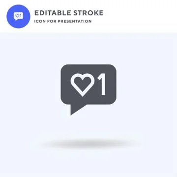 Bubble Speech icon vector, filled flat sign, solid pictogram isolated on white Illustrazione stock