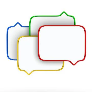 Bubble speech 스톡 일러스트