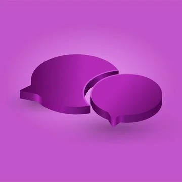 Bubble Speech oval 스톡 사진