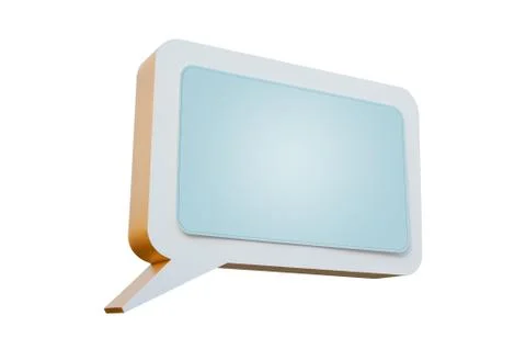 Bubble speech Stock Photos