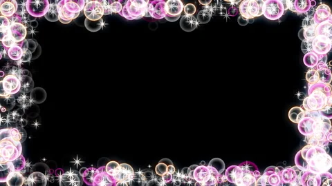 Bubble sphere frame loop animation Stock Footage 240789966