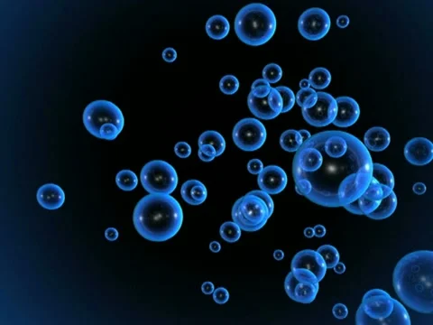 Bubble Sphere Fun with Changing Color Lights Video stock 12280858