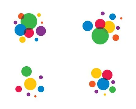 Bubble symbol illustration Stock Illustration