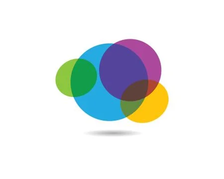 Bubble symbol illustration Stock Illustration