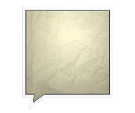 Bubble talk frame Stock Illustration