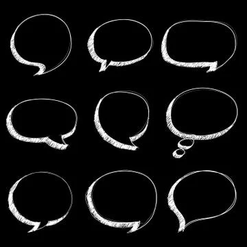 Bubble talk Illustrazione stock