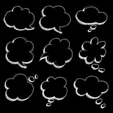 Bubble talk Illustrazione stock