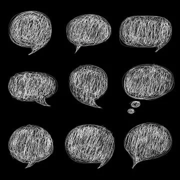 Bubble talk Illustrazione stock